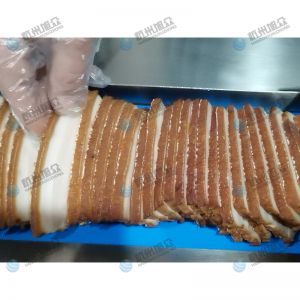 XZ-120熟肉切片機(jī)，切7mm燒白